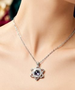 گردنبند تلسکوپی استیل رنگ ثابت | نگین دوستت دارم به صد زبان - خرید بدلیجات عمده گردنبند تلسکوپی استیل رنگ ثابت | نگین دوستت دارم به صد زبان - Image 13