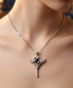 گردنبند تلسکوپی استیل رنگ ثابت | نگین دوستت دارم به صد زبان - خرید بدلیجات عمده گردنبند تلسکوپی استیل رنگ ثابت | نگین دوستت دارم به صد زبان - Image 7