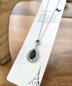 گردنبند مینیمال طرح جواهر - خرید بدلیجات عمده گردنبند مینیمال طرح جواهر