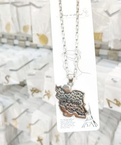 گردنبند نقشه ایران - خرید بدلیجات عمده گردنبند نقشه ایران - Image 3