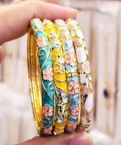 خرید بدلیجات برای ولنتاین - خرید بدلیجات عمده دستبند میناکاری