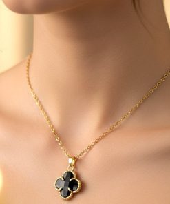 خرید بدلیجات برای ولنتاین - خرید بدلیجات عمده گردنبند ونکلیف نگین هشت تراش